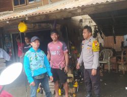 Personel Polsek Pana Polres Mamasa Lakukan Edukasi dan Himbauan Kamtibmas di Kelurahan Tabang