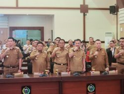 Pj. Bupati Takalar Hadiri Penyerahan DIPA dan Buku Alokasi Transfer ke Daerah (TKD) TA. 2024