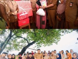 Pj Bupati Takalar Serahkan Bantuan Korban Abrasi Pantai dan Banjir di Desa Aeng Batu-Batu