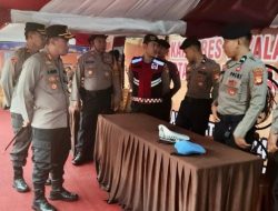 Tinjau Kesiapan Posko Operasi Lilin 2024, Kapolres Takalar Pastikan Natal dan Tahun Baru Aman
