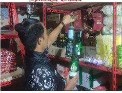 Jelang Malam Tahun Baru 2025, Black Horse Ops Polsek Pallangga Sita Ratusan Miras Ilegal di Dua Lokasi Berbeda   