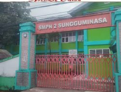 Kepsek SMPN 2 Sungguminasa Diduga Tilep Anggaran Material Bekas Bangunan Sekolah