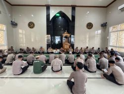 Rutin, Polres Gowa Gelar Yasinan dan Doa Bersama
