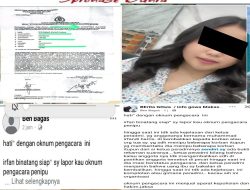 Unggahan Fitnah Yang Dibuat Oleh Ben Bagas Diakun Facebook Resmi Dilaporkan Kepihak Berwajib (Polisi)