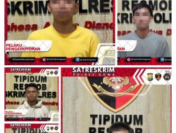 Unit Resmob Polres Gowa Tangkap Lima Pelaku Penganiayaan Anak di Bawah Umur