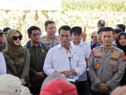 Kapolres Gowa Dampingi Kapolda Sulsel Ikuti Panen Raya Jagung Serentak Kuartal III Secara Virtual