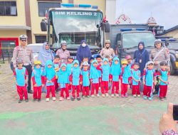 Satlantas Polres Gowa Gelar Wisata Edukasi Polsanak untuk Tanamkan Tertib Lalu Lintas Sejak Dini