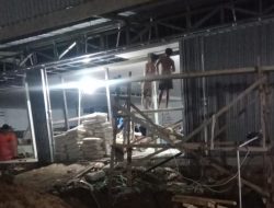 Dilarang Membangun Tanpa Izin, Alfamidi Malah Melakukan Pembangunan Di Malam Hari