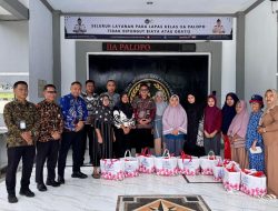 Lapas Kelas IIA Palopo Salurkan Bantuan Sosial kepada Warga Sekitar