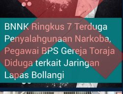 Klarifikasi Resmi Kalapas Narkotika Sungguminasa: Dugaan Keterlibatan WBP dengan Pegawai Gereja Toraja dalam Jaringan Narkotika Belum Terbukti