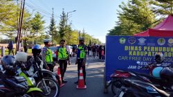 Jaga Kamseltibcarlantas, Satlantas Polres Gowa Kawal Car Free Day Minggu Pagi