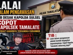 Tahanan Polsek Tamalate Kabur, Mirip alur Film Komedi Dono, Kasino, dan Indro? TiB Minta Kapolda Sulsel Copot Kapolsek