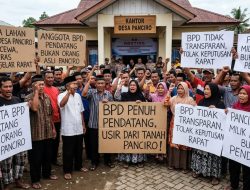 BPD panciro Di Protes Warga Terkait Rapat Sengketa Lahan:Kami Kecewa