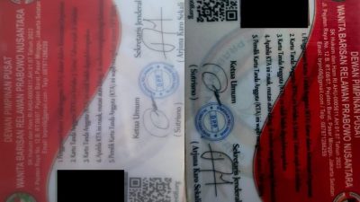 LIN Akan Laporkan Penipuan Warga Yang Dilakukan Ramli Dengan Modus Jual Kartu Relawan Prabowo Seharga 80,000 Dengan Alasan Kartu KDMP