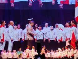 Hashim Djojohadikusumo Lantik Pengurus Srikandi Jaga Desa se-Indonesia, ABPEDNAS dan SMSI Kerja Sama Dukung Program Jaga Desa