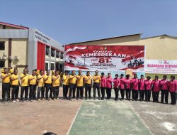 Meriahkan HUT Kemerdekaan RI ke-81, Polresta Gowa Perkuat Kebersamaan Lewat Olahraga