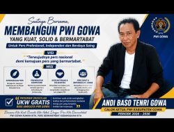 Andi Baso Tenri Gowa Nyatakan Siap Bertarung dalam Pemilihan Ketua PWI Gowa 2026–2030