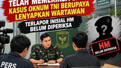 Pomdam XIV Hasanuddin Telah Memeriksa Saksi Kasus Oknum TNI Berupaya Lenyapkan Wartawan, Terlapor Inisial HM Belum Diperiksa